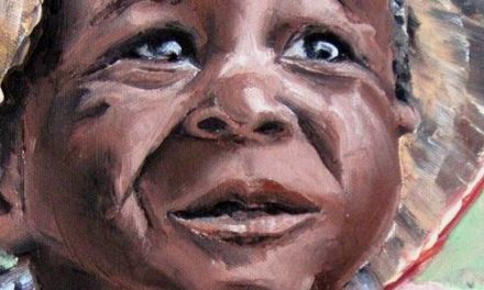 ENFANT . huile couteau