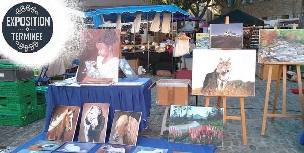 Expo AUBENAS . Marché Nocturne