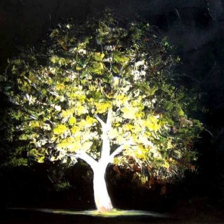 Arbre lumineux (gouache)