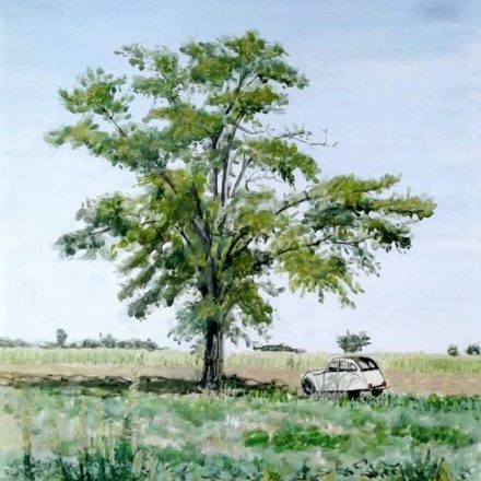 Campagne (gouache)
