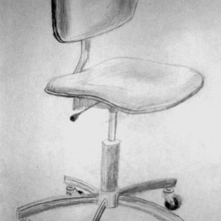 Chaise (crayon)