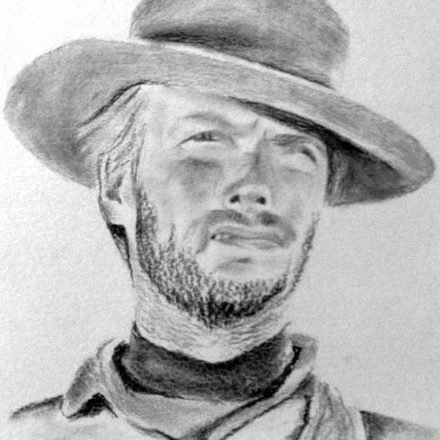 Clint Eastwood (crayon)