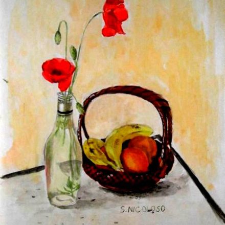 Coquelicots (gouache)