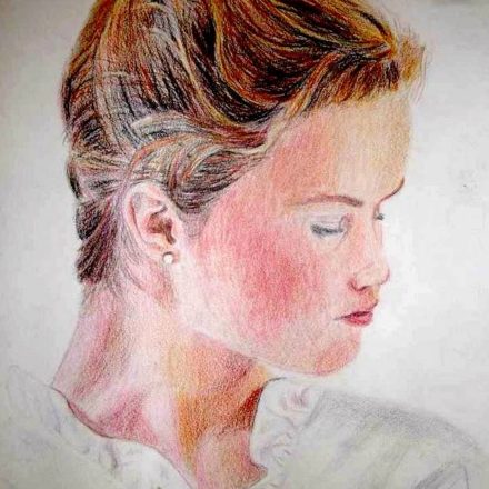 Femme (pastel)