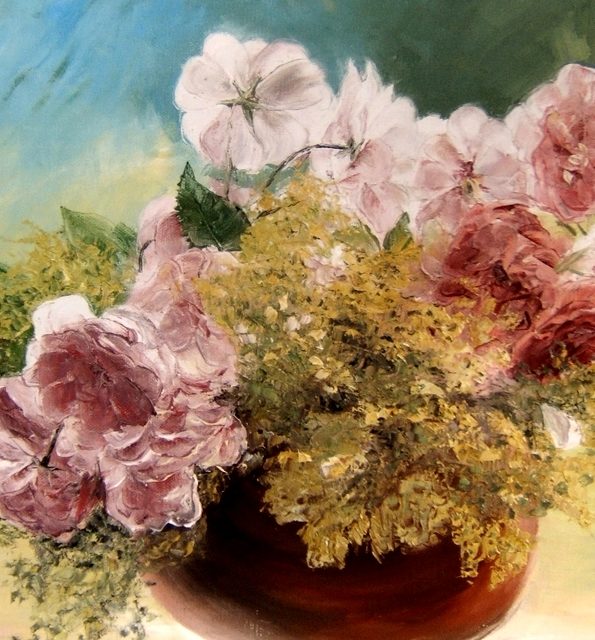 BOUQUET FLORAL (peinture)