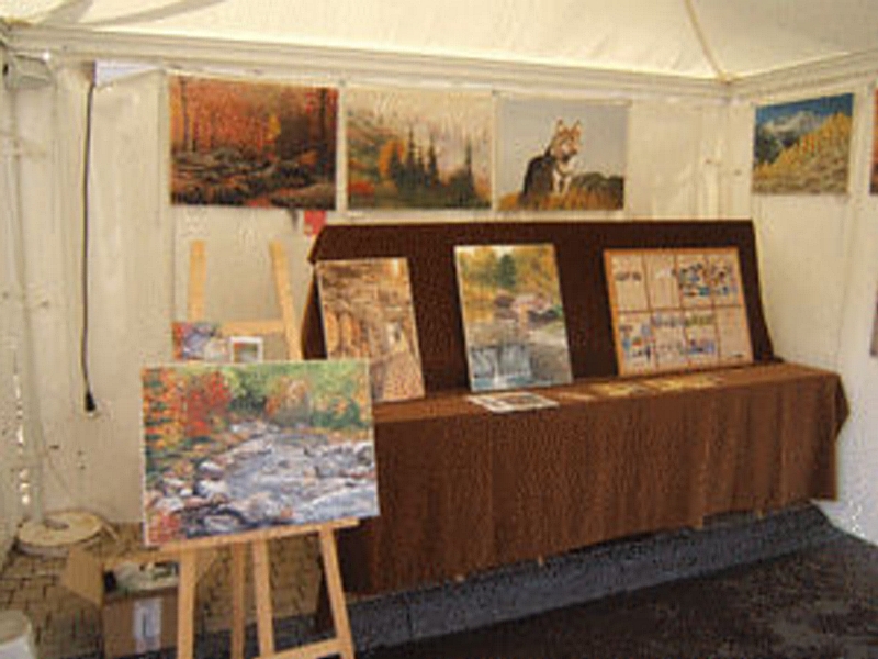 Exposition BEAUJEU . 2ème marché de la Création (photo)