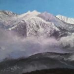MASSIF CANIGOU . huile couteau