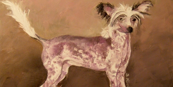 CHINOIS A CRETE . huile couteau