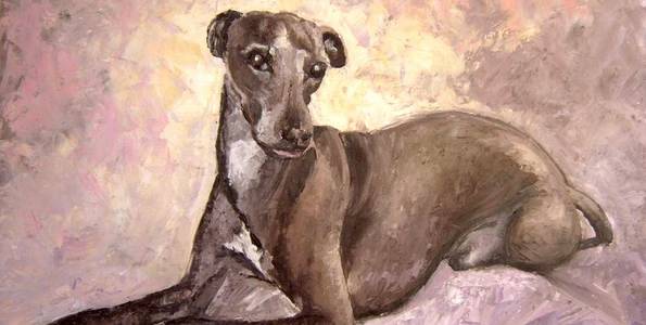 DALI . huile couteau