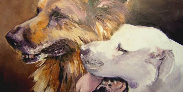 BERGER et DOGUE . huile couteau