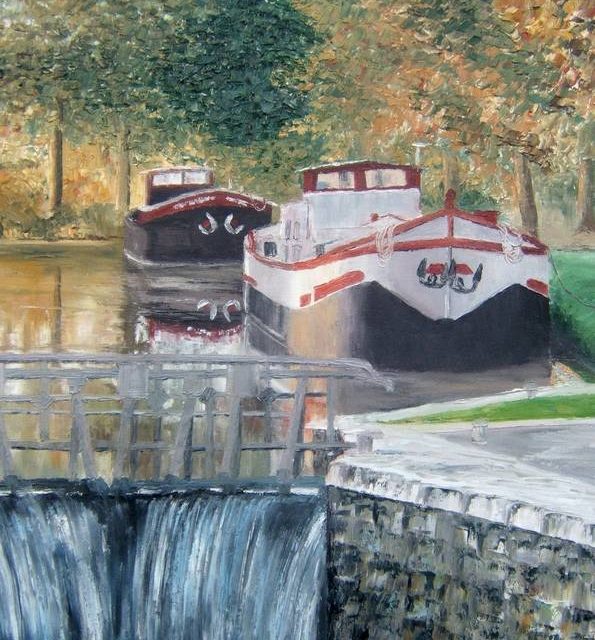 Concours AALP . Lamor Plage (peinture)