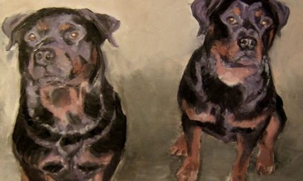 LES ROTTWEILERS . huile couteau