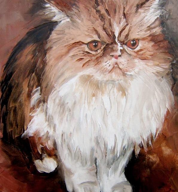 SWING . Persan roux (peinture)