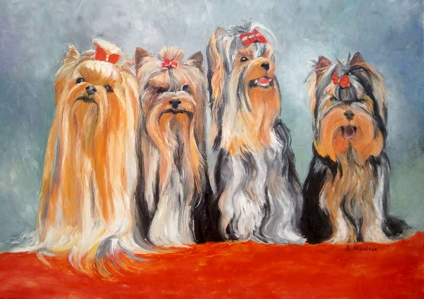 LES 4 YORKS (peinture)