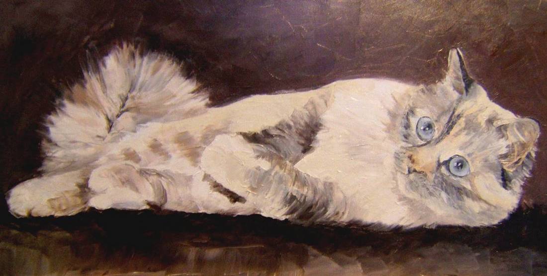 BIRMAN COUCHE (peinture)