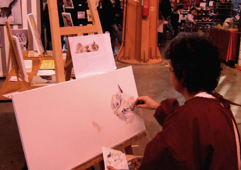 BIRMAN COUCHE (peinture)