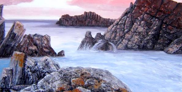 BRISANTS . huile couteau