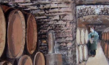 CAVE A VINS . huile couteau