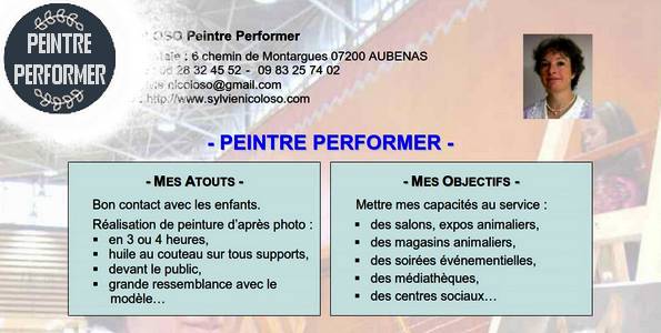 Presse . PEINTRE PERFORMER