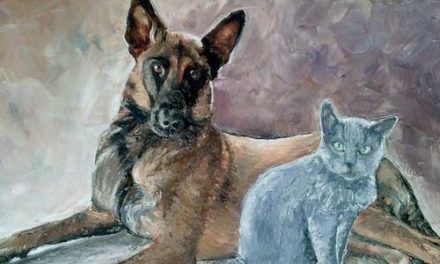 JIDAD et TOM . huile couteau