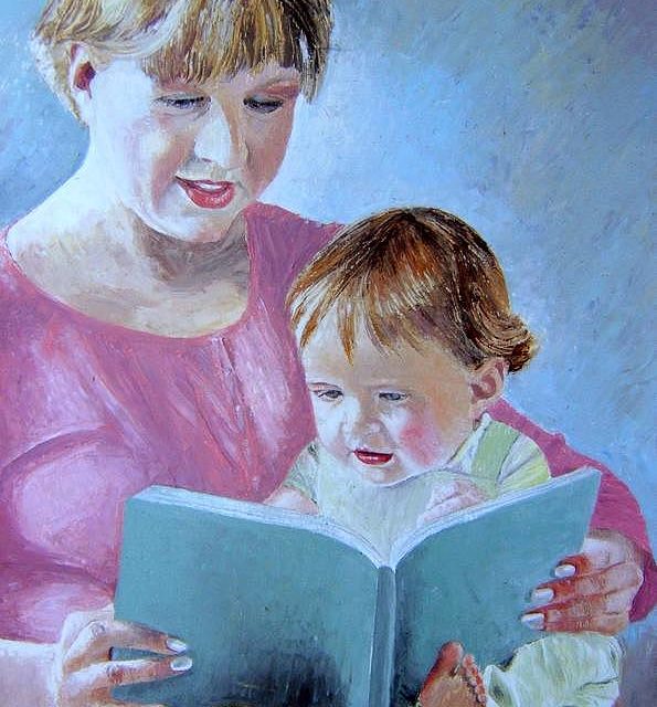 JOIES DE LA LECTURE (peinture)
