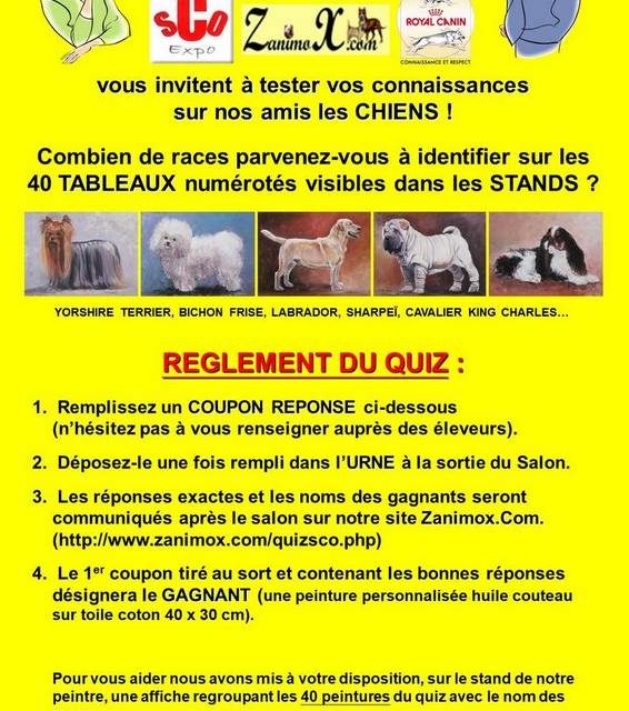 QUIZ panneau réglement