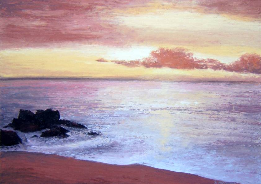 RIVAGES INCONNUS (peinture)