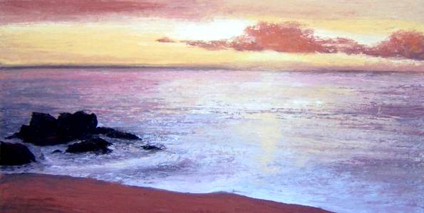 RIVAGES INCONNUS . huile couteau