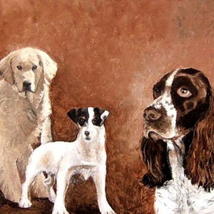 Chiens de chasse (peinture)