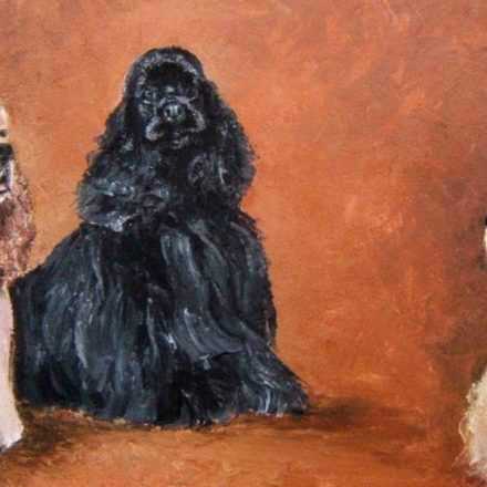 Cocker Américian (peinture)