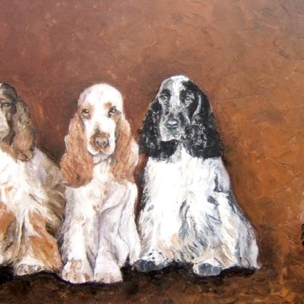 Cocker Anglais (peinture)