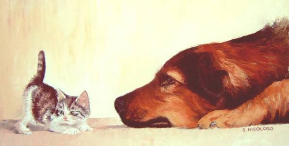 FACE A FACE . huile couteau