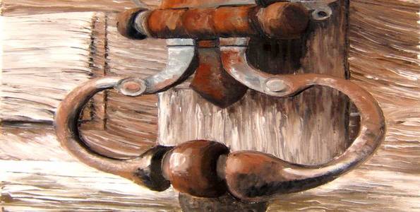 HEURTOIR . huile couteau