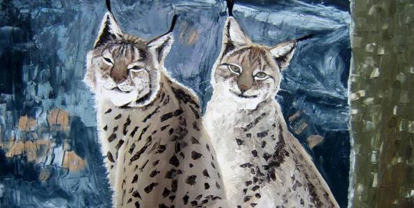 LYNX . huile couteau