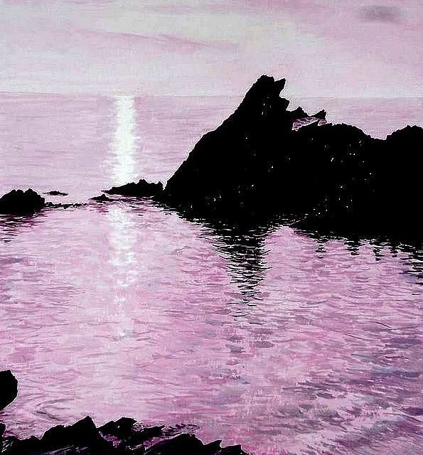 MATIN ROSE (gouache)