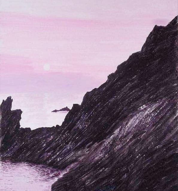 MATIN ROSE (gouache)