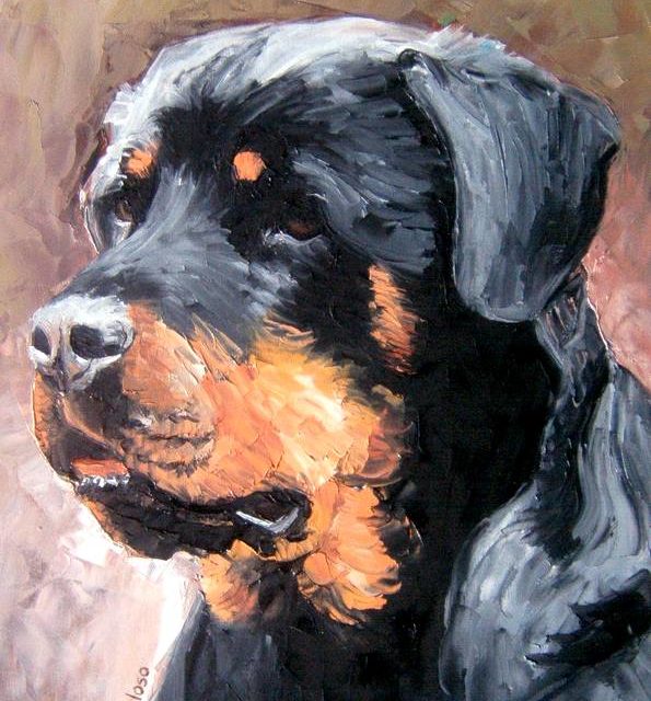 ROTTWEILER (peinture)